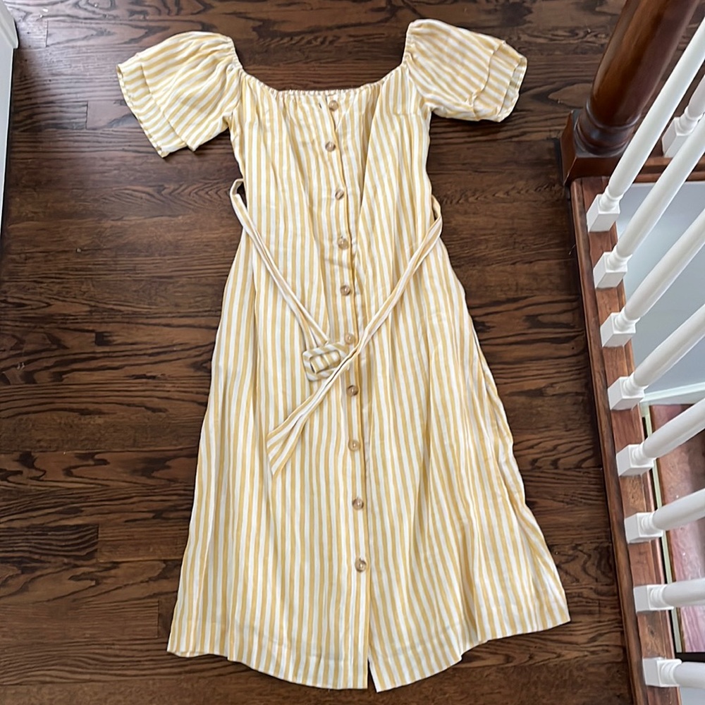 First Monday linen dress (M)